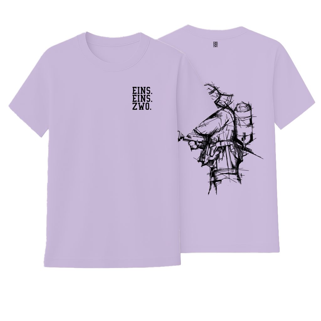 Design EINS. - T-Shirt - Aufdruck schwarz