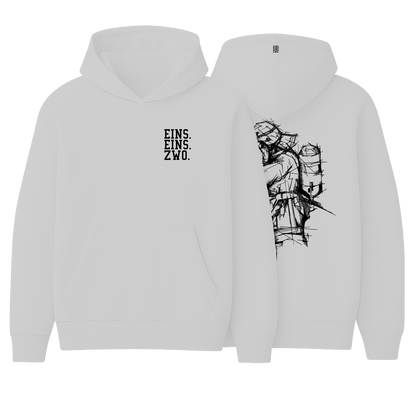 Design EINS. - Hoodie - Aufdruck schwarz