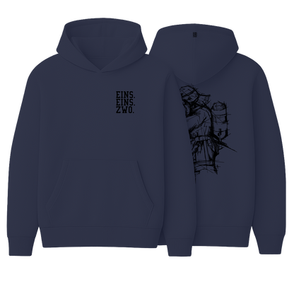 Design EINS. - Hoodie - Aufdruck schwarz