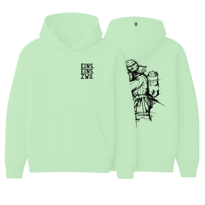 Design EINS. - Hoodie - Aufdruck schwarz