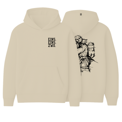 Design EINS. - Hoodie - Aufdruck schwarz