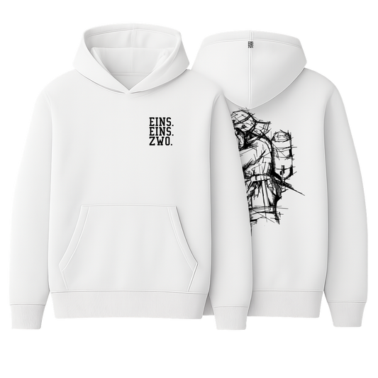 Design EINS. - Hoodie - Aufdruck schwarz
