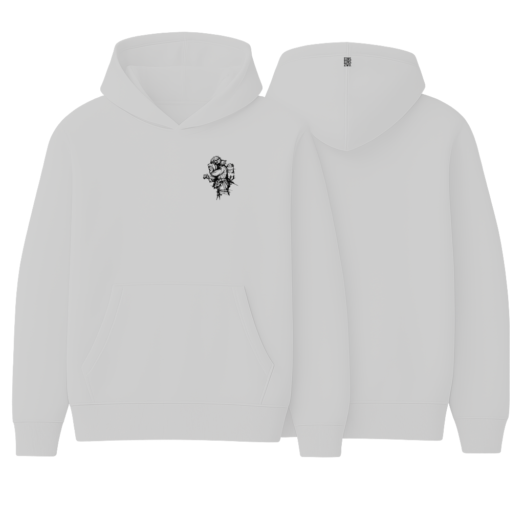 Design ZWO. - Hoodie - Aufdruck schwarz