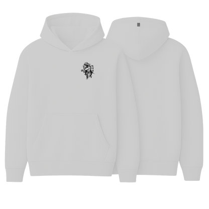 Design ZWO. - Hoodie - Aufdruck schwarz