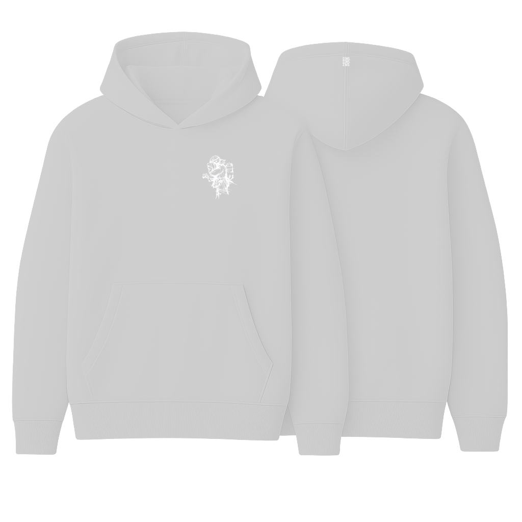 Design ZWO. - Hoodie - Aufdruck weiß
