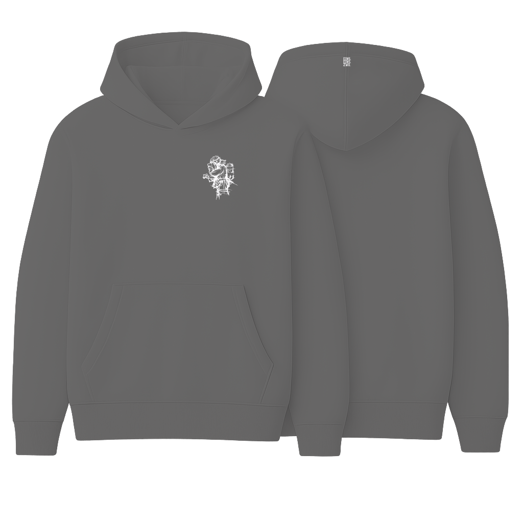 Design ZWO. - Hoodie - Aufdruck weiß