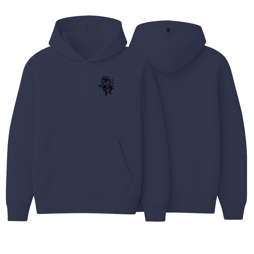 Design ZWO. - Hoodie - Aufdruck schwarz