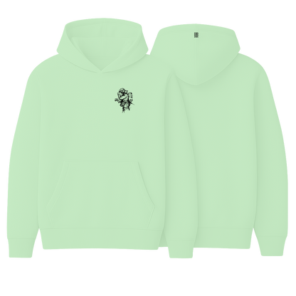 Design ZWO. - Hoodie - Aufdruck schwarz