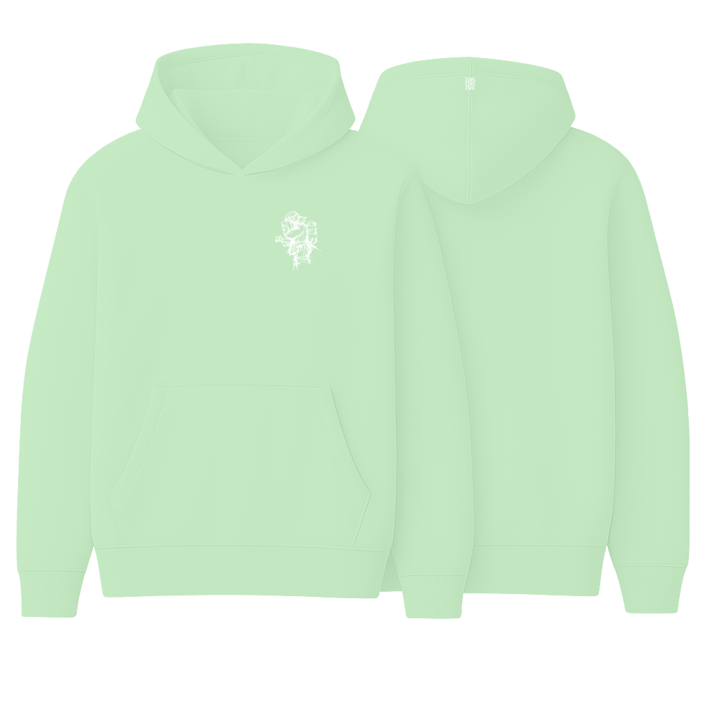 Design ZWO. - Hoodie - Aufdruck weiß