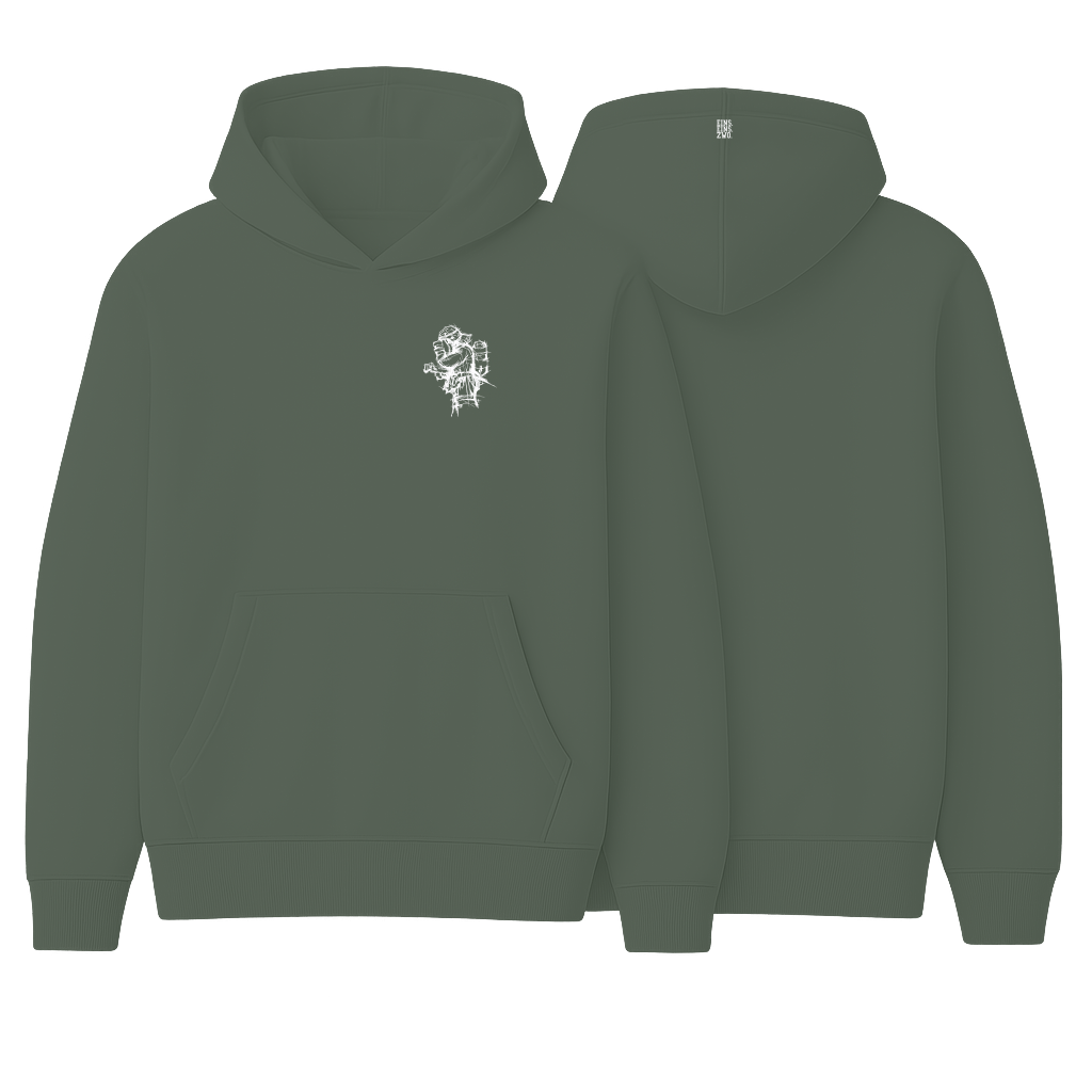 Design ZWO. - Hoodie - Aufdruck weiß