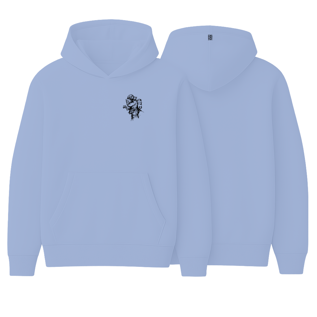 Design ZWO. - Hoodie - Aufdruck schwarz