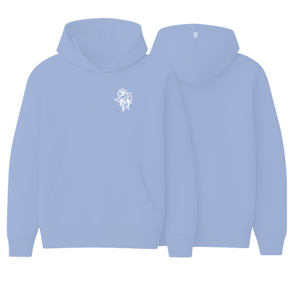 Design ZWO. - Hoodie - Aufdruck weiß