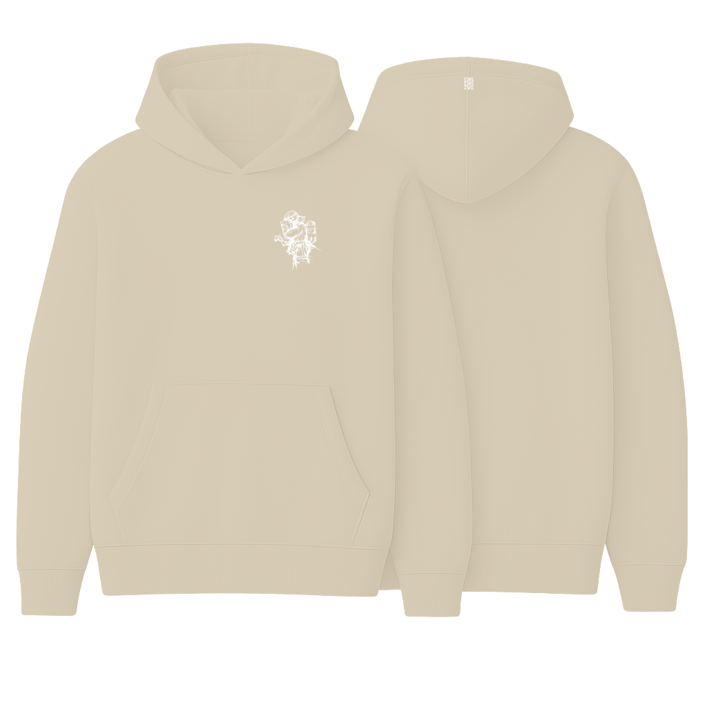 Design ZWO. - Hoodie - Aufdruck weiß