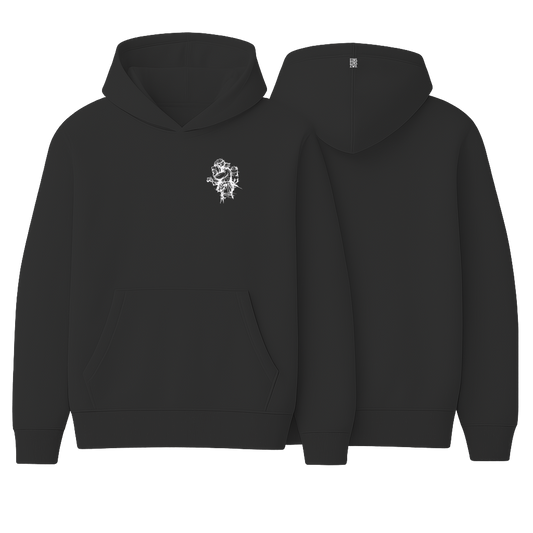 Design ZWO. - Hoodie - Aufdruck weiß