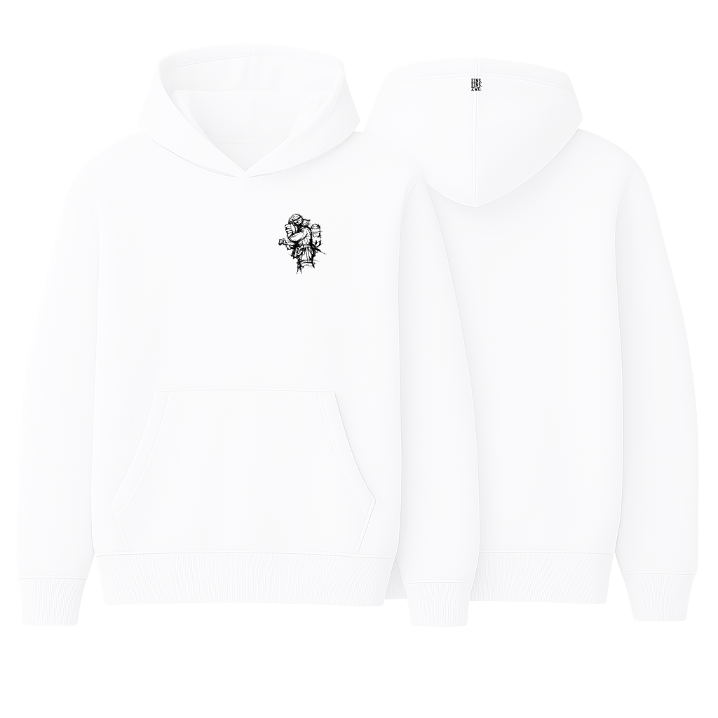 Design ZWO. - Hoodie - Aufdruck schwarz