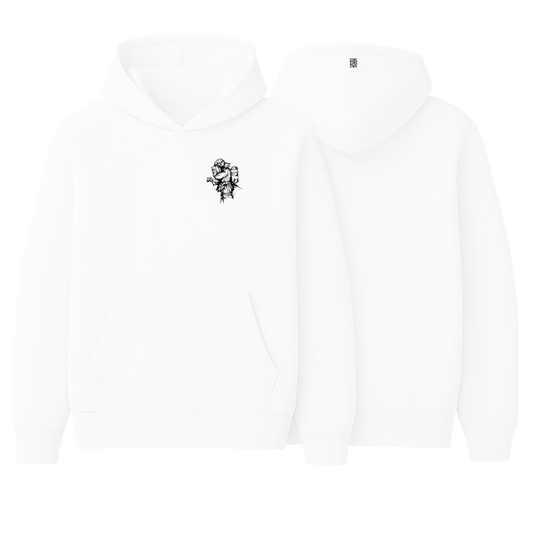 Design ZWO. - Hoodie - Aufdruck schwarz