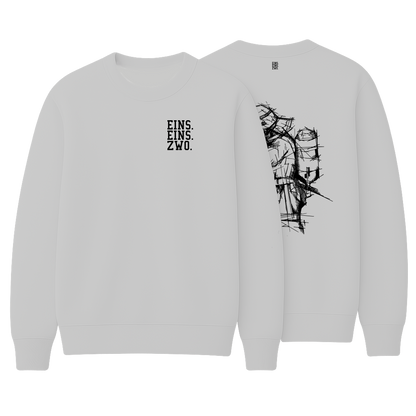 Design EINS. - Sweatshirt - Aufdruck schwarz