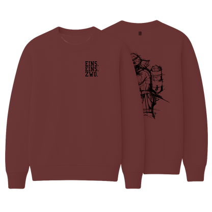 Design EINS. - Sweatshirt - Aufdruck schwarz