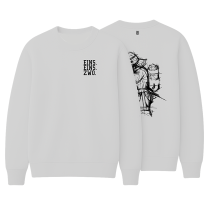 Design EINS. - Sweatshirt - Aufdruck schwarz