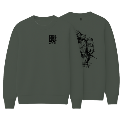 Design EINS. - Sweatshirt - Aufdruck schwarz