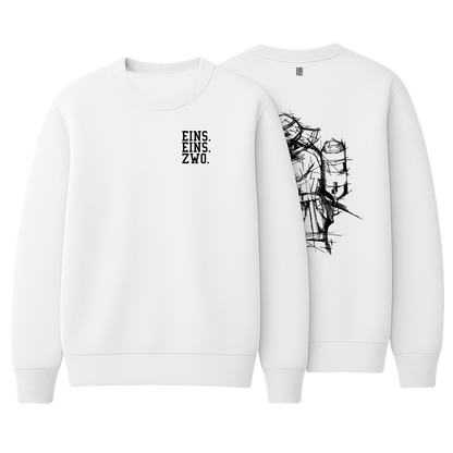 Design EINS. - Sweatshirt - Aufdruck schwarz