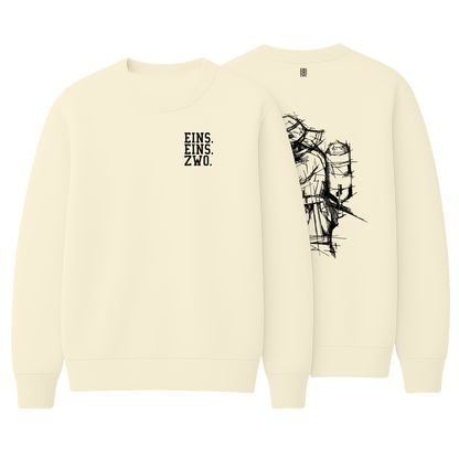 Design EINS. - Sweatshirt - Aufdruck schwarz