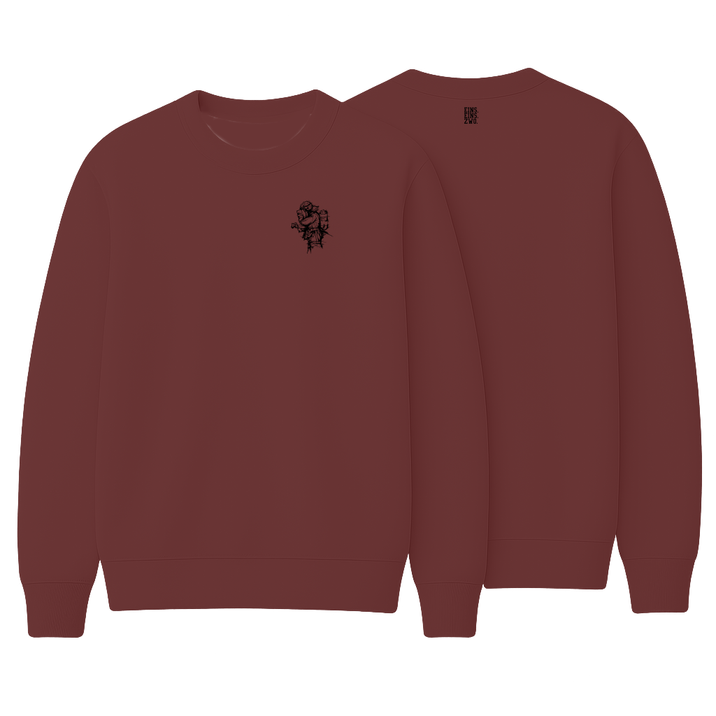 Design ZWO. - Sweatshirt - Aufdruck schwarz