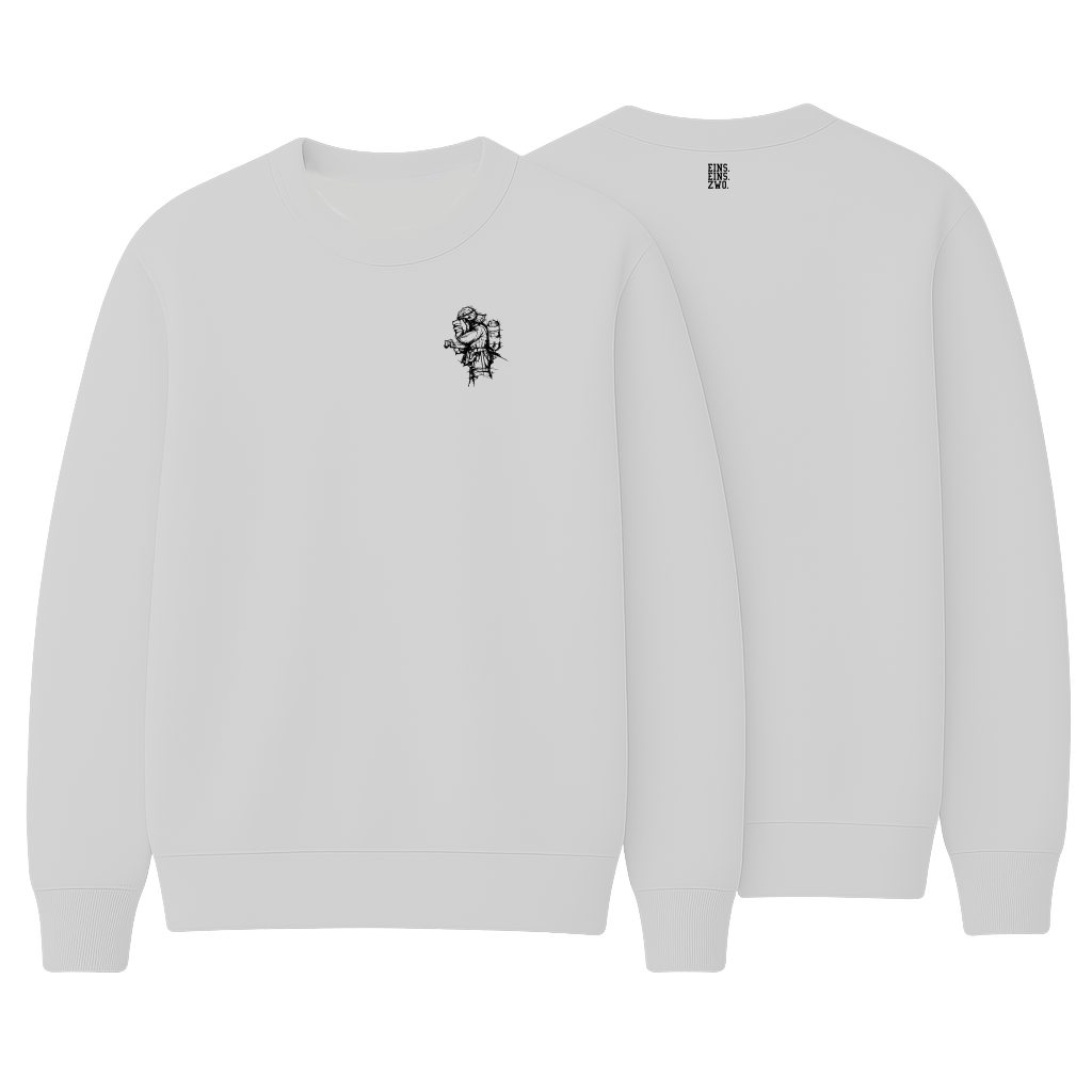 Design ZWO. - Sweatshirt - Aufdruck schwarz