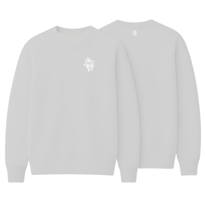 Design ZWO. - Sweatshirt - Aufdruck weiß