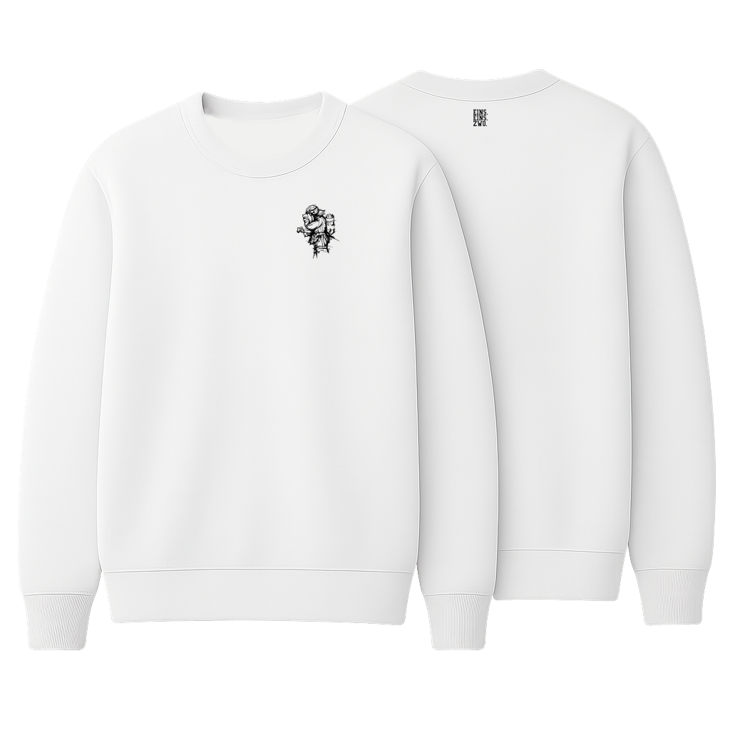 Design ZWO. - Sweatshirt - Aufdruck schwarz