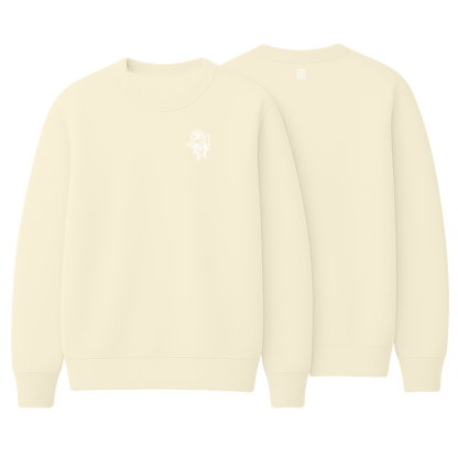 Design ZWO. - Sweatshirt - Aufdruck weiß