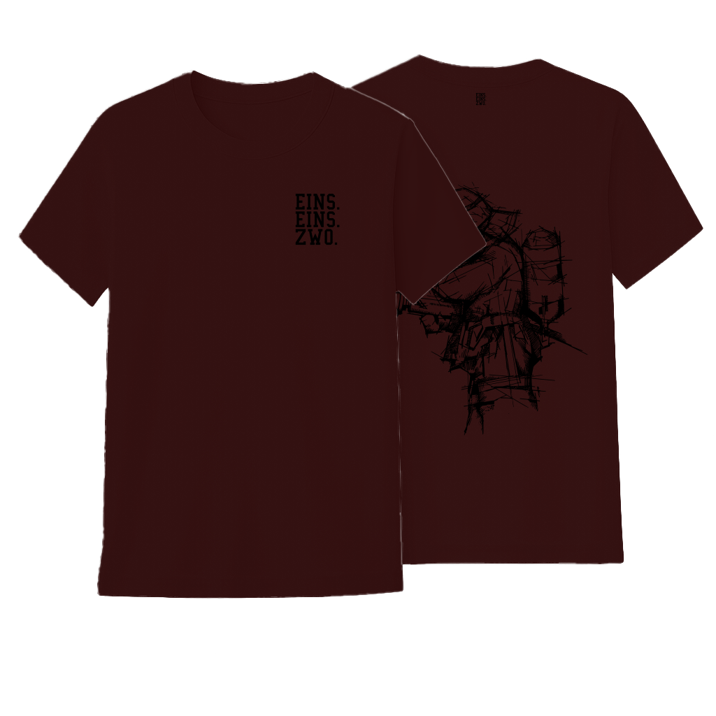 Design EINS. - T-Shirt - Aufdruck schwarz