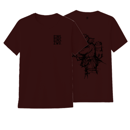 Design EINS. - T-Shirt - Aufdruck schwarz