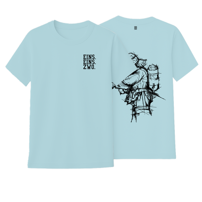 Design EINS. - T-Shirt - Aufdruck schwarz