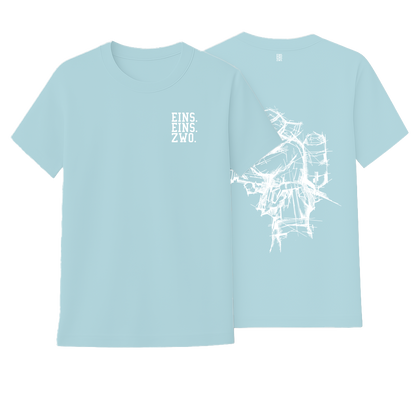Design EINS. - T-Shirt - Aufdruck weiß