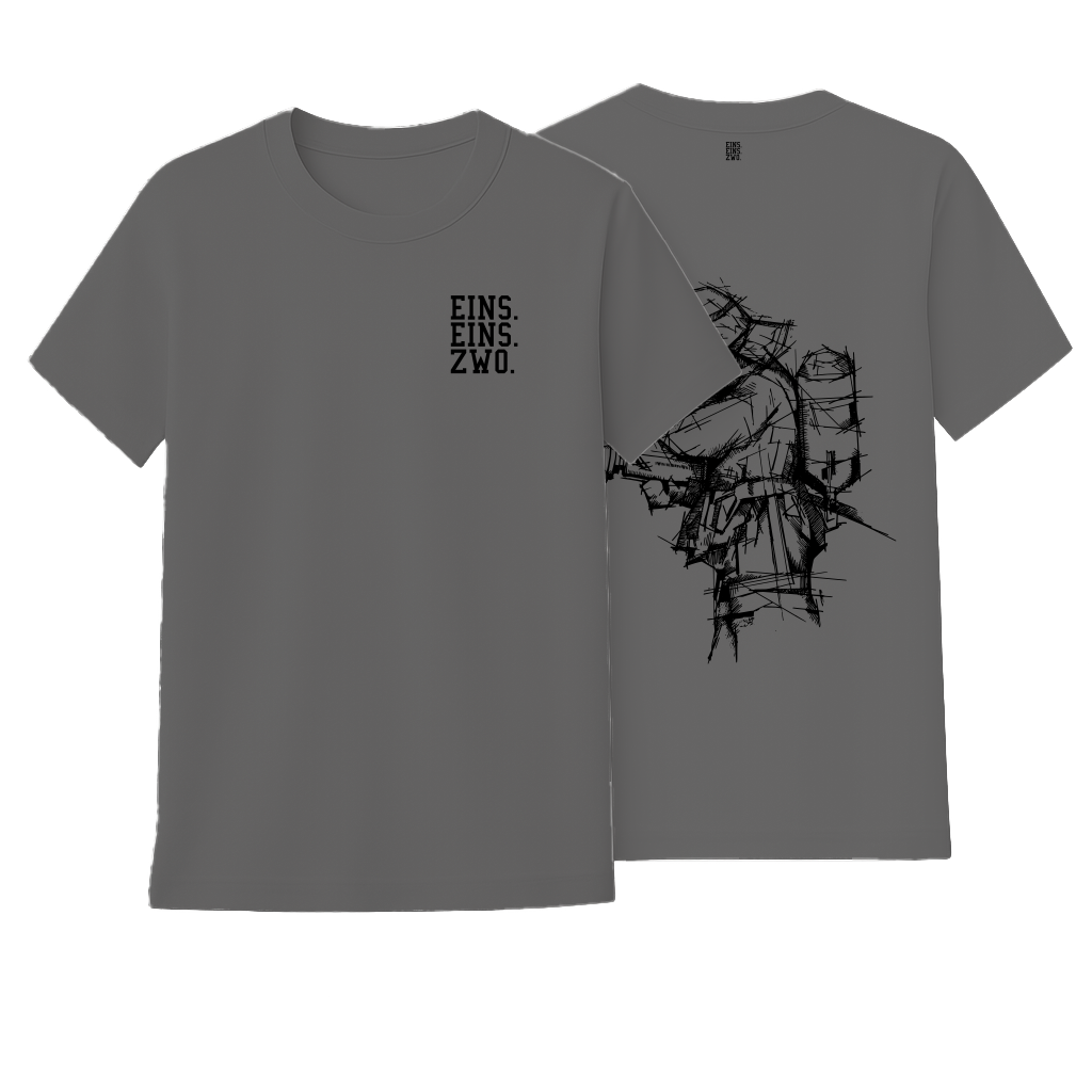 Design EINS. - T-Shirt - Aufdruck schwarz