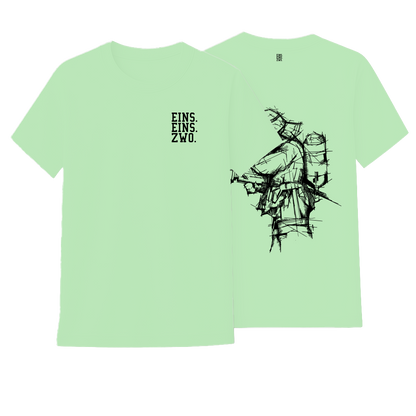 Design EINS. - T-Shirt - Aufdruck schwarz