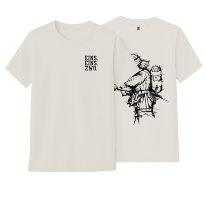 Design EINS. - T-Shirt - Aufdruck schwarz