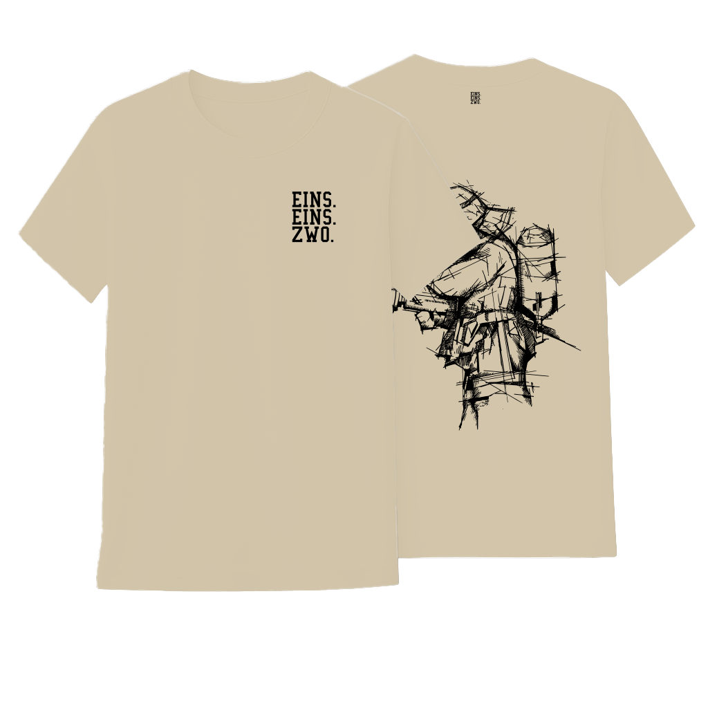 Design EINS. - T-Shirt - Aufdruck schwarz