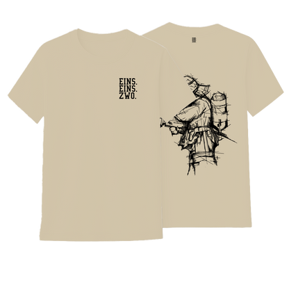 Design EINS. - T-Shirt - Aufdruck schwarz