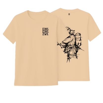 Design EINS. - T-Shirt - Aufdruck schwarz