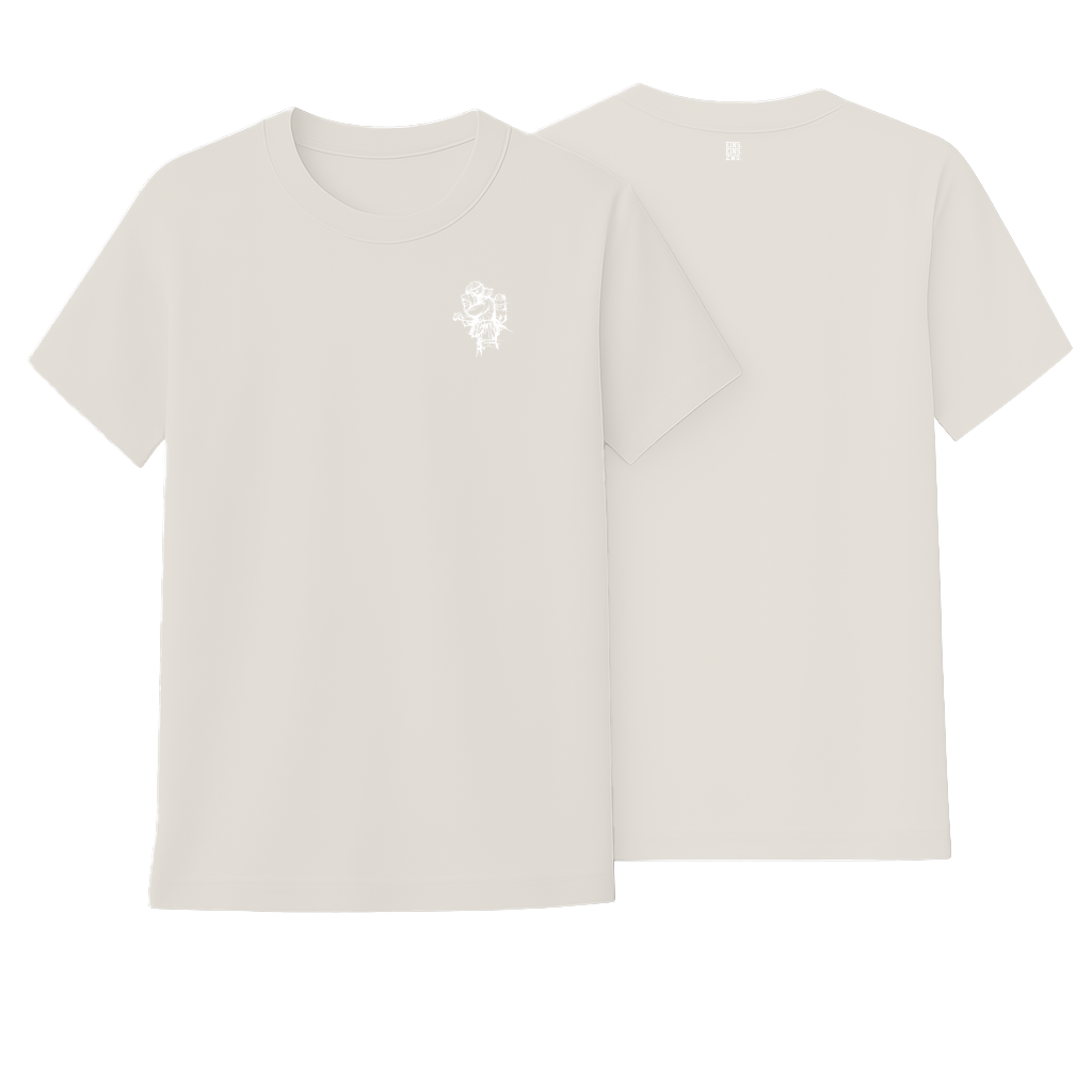 Design ZWO. - T-Shirt - Aufdruck weiß